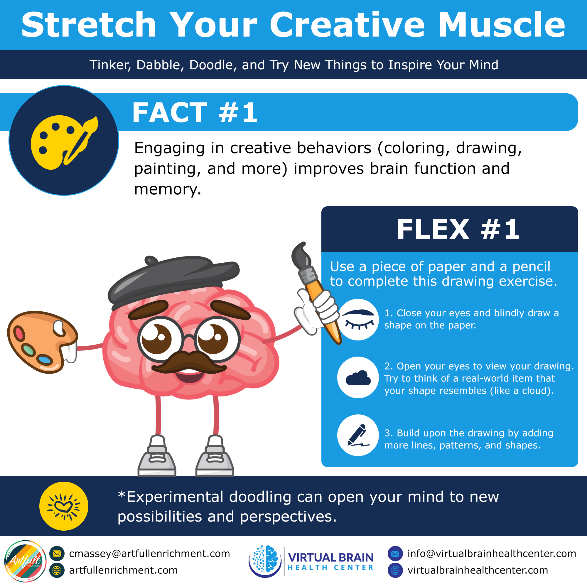 Stretch Your Creative Muscle Fact 01