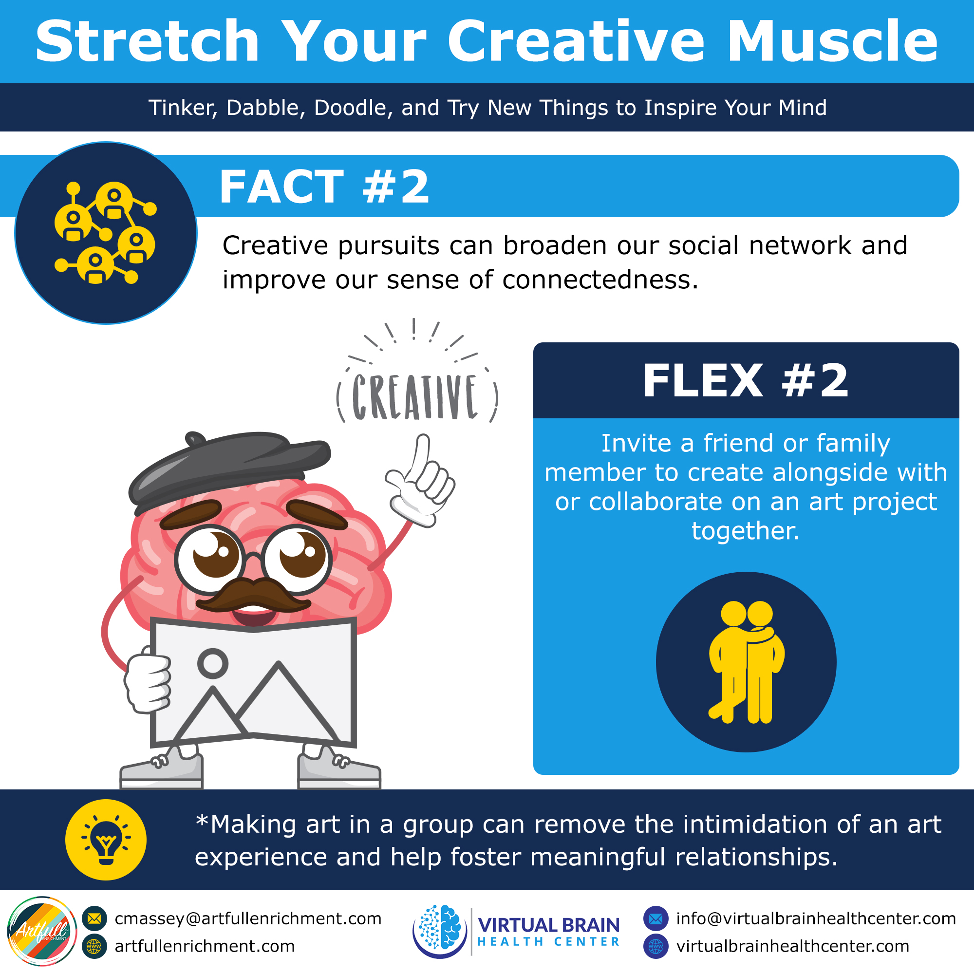Stretch Your Creative Muscle Fact 02